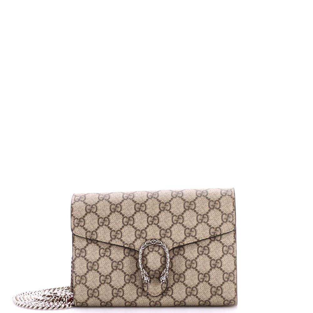Gucci Dionysus Chain Wallet Gg Coated #279422G14B